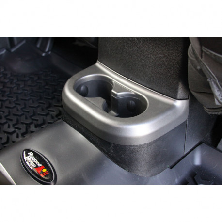 enjoliveur porte gobelet gris de console centrale, 11-18 JEEP Wrangler JK