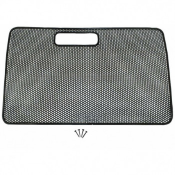 protection de radiateur noir, 97-06 Jeep Wrangler