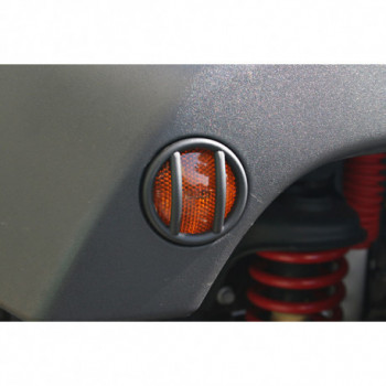 protection de repetiteur noire, 07-17 Wrangler