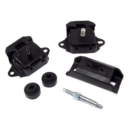 silentbloc moteur 3.8L 4.2L Kit, 72-86 Jeep CJ5 CJ6 CJ7 CJ8 & SJ