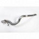 tube echappement arriere 2.5L 4.0L, 99-01 Jeep Cherokee XJ