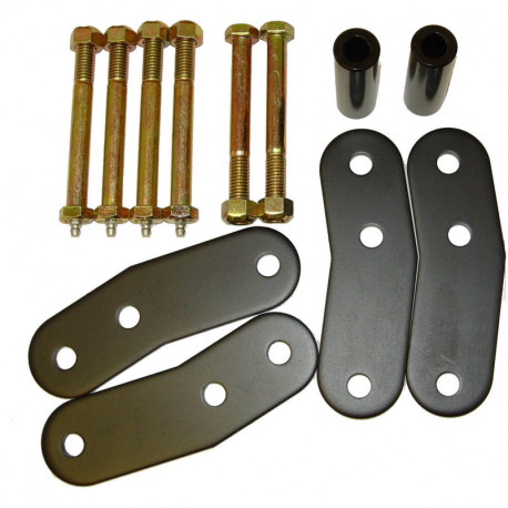 jumelle ressort suspension renforcée arriere +1" kit, 87-95 Jeep Wrangler YJ