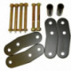 jumelle ressort suspension renforcée arriere +1" kit, 87-95 Jeep Wrangler YJ