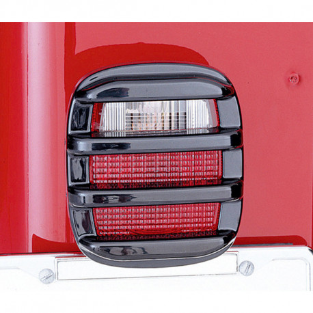 grille de protection feu arriere fumé, 76-06 Jeep CJ5 CJ7 CJ8 & Wrangler YJ TJ