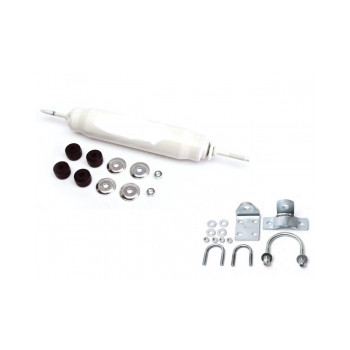 amortisseur de direction renforcé + kit montage, 55-86 Jeep CJ5 CJ6 CJ7 CJ8