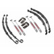 kit rehausse suspension a/amortisseurs +6cm, 76-86 Jeep CJ5 CJ7 CJ8