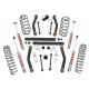 kit rehausse suspension a/amortisseurs +10cm, 97-02 Jeep Wrangler TJ