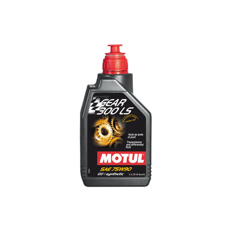 BIDON HUILE MOTUL 75W90 LS GEAR 300 GLISSEMENT LIMITE 1 Litre