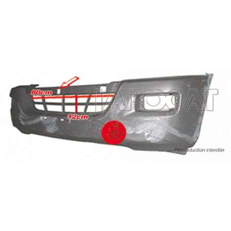 ENVELOPPE de Pare-Choc Avant 02-07 ISUZU D-MAX