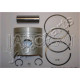 PISTONS +0.50 2.9D TOYOTA BJ LANDCRUISER 1974-1980 (Le jeu avec axes et clips, sans les segments)