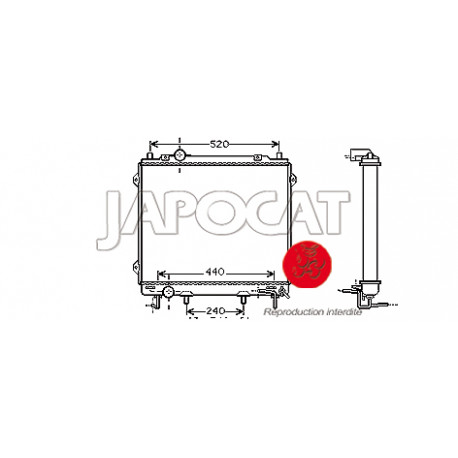 RADIATEUR de Refroidissement
