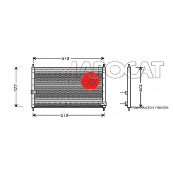 CONDENSEUR de Climatisation