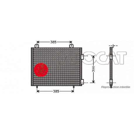 CONDENSEUR de Climatisation