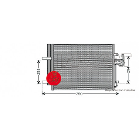 CONDENSEUR de Climatisation