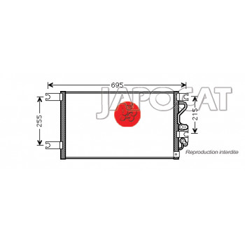 CONDENSEUR de Climatisation
