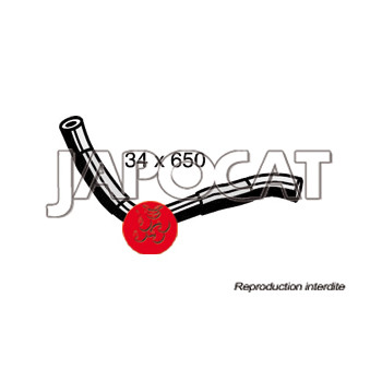 DURITE Inférieure de Radiateur 3.2DiD MITSUBISHI PAJERO 2000-2006