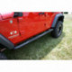 marche pied noir Ø75mm, 07-18 Jeep Wrangler JK-U ( 4 portes)