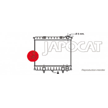 RADIATEUR de Refroidissement RANGE ROVER P38