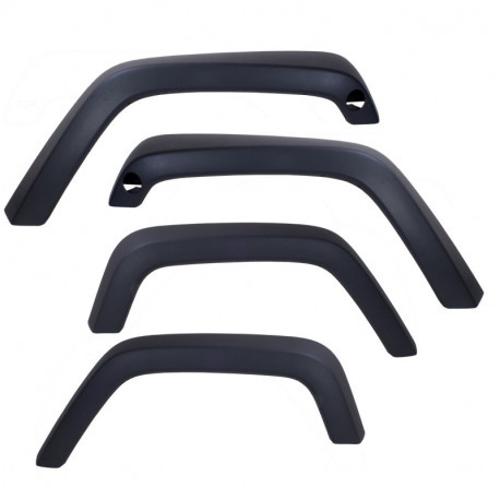 elargisseur d'aile 4pcs Kit, 07-17 Jeep Wrangler