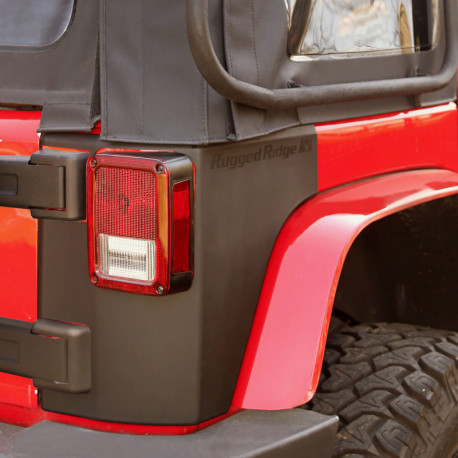 protection angle de caisse arriere, 2 portes 7-17 Wrangler