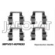 KIT MONTAGE Plaquettes frein arriere 91-99 MITSUBISHI PAJERO