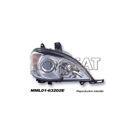 OPTIQUE PHARE Droit MERCEDES ML W163