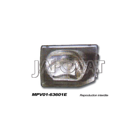 OPTIQUE PHARE Gauche 91-99 MITSUBISHI PAJERO