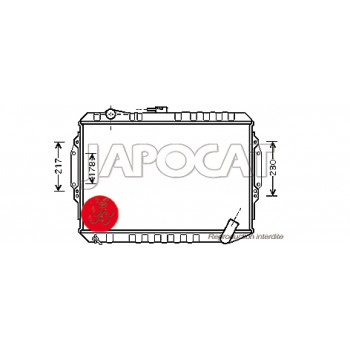 RADIATEUR de Refroidissement 3.0L V6 94-99 MITSUBISHI PAJERO