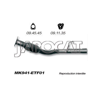 TUBE Final ECHAPPEMENT 2.5TD MITSUBISHI PAJERO SPORT 97-09