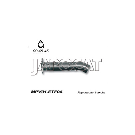 TUBE ECHAPPEMENT Final 2.8TD MITSUBISHI PAJERO 91-96