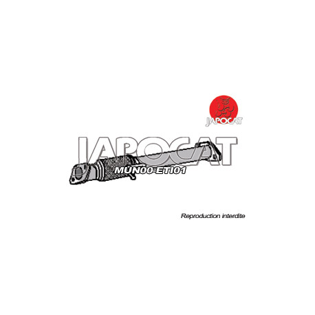 TUBE Intermédiaire ECHAPPEMENT 2.5td FORD RANGER & MAZDA B2500 1999-2006