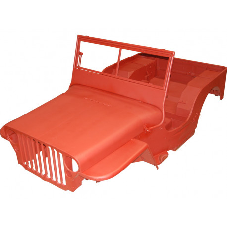 carrosserie en metal Kit, 44-45 Jeep Willys MB