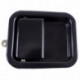 poignee de porte noire, 81-06 Jeep CJ7 CJ8 - Wrangler YJ droite & TJ gauche