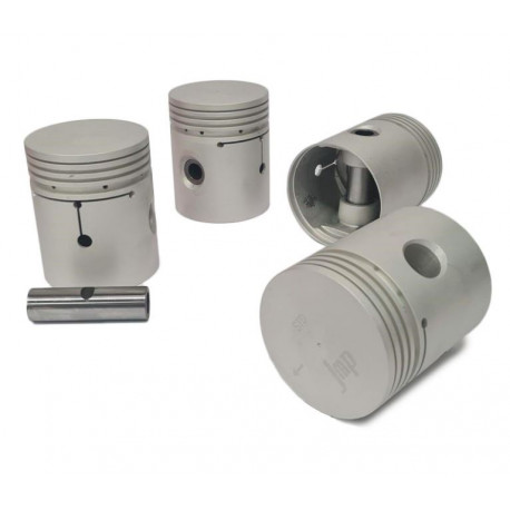 piston .060 (jeu 4), 41-71 Jeep Willys MB M38 M38A1 CJ2A CJ3A CJ3B CJ5 CJ6 & Hotchkiss M201