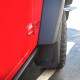 bavette d'aile noir 4 pcs kit, 07-18 Jeep Wrangler JK