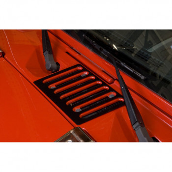 deflecteur d'aeration noir, 07-18 Jeep Wrangler JK