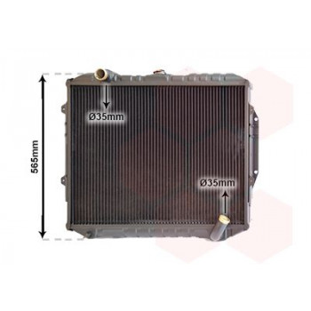 RADIATEUR de Refroidissement 2.5TD PAJERO 1990-1999 boite meca