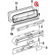 joint de glace de pare brise, 76-86 Jeep CJ5 CJ7 CJ8