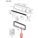 joint exterieur de glace pare brise & laterale, 87-95 Jeep Wrangler YJ