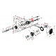 joint spi arbre de roue, 41-71 Jeep Willys MB M38 M38A1 CJ2A CJ3A CJ3B CJ5 CJ6 & Hotchkiss M201