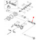 joint spi arbre roue arriere DANA35/44, 99-04 Jeep Grand Cherokee WJ