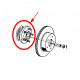 moyeu de roue avant, 99-06 Jeep Wrangler TJ & Cherokee XJ