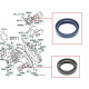 joint spi de sortie boite transfert MITSUBISHI L200 - PAJERO & HYUNDAI GALLOPER