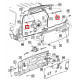 verin de glace de hayon arriere, 02-07 Jeep Cherokee KJ