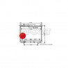 radiateur de refroidissement 2.0TDi 2.0HDi GRAND VITARA 1998-2006