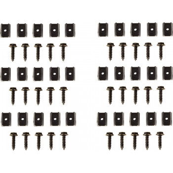 elargisseur d'aile Kit fixation, 87-95 Jeep Wrangler YJ