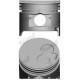 PISTONS +0.50 (Le jeu, sans segments) 2.4D HILUX 1983-1988