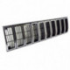 grille de calandre noire et chrome, 84-90 Jeep Cherokee XJ