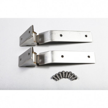 charniere de hayon arriere inox, 87-95 Wrangler YJ