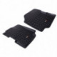 tapis avant noir paire, 76-95 Jeep CJ5 CJ7 CJ8 & Wrangler YJ